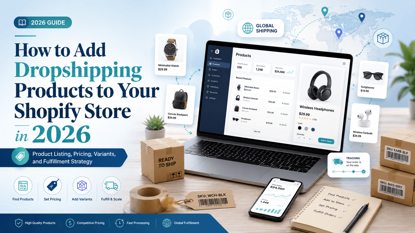 Cover image: How to Add Dropshipping Products to Your Shopify Store in 2026