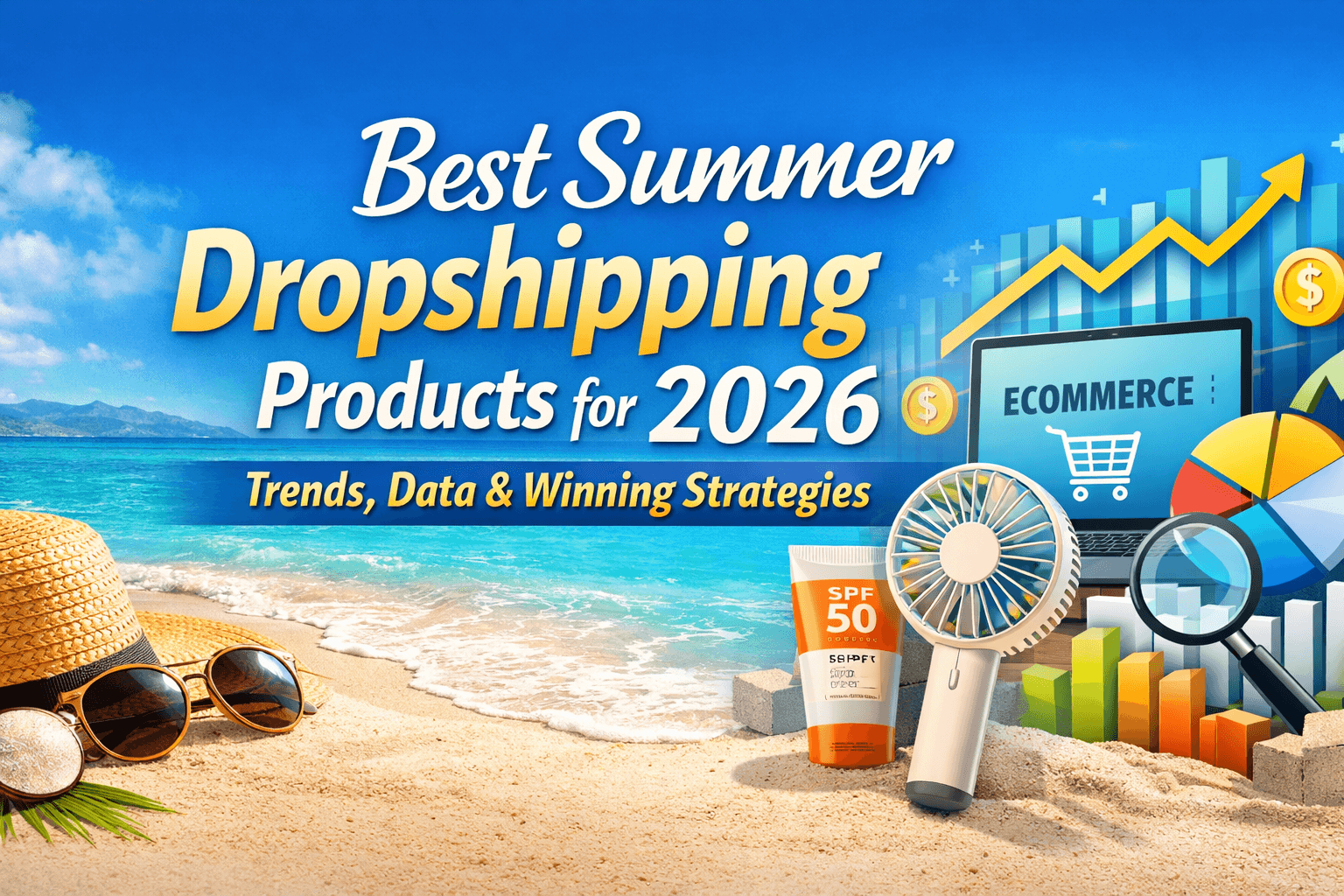 Cover image: Best Summer Dropshipping Products for 2026: Trends, Data & Winning Strategies