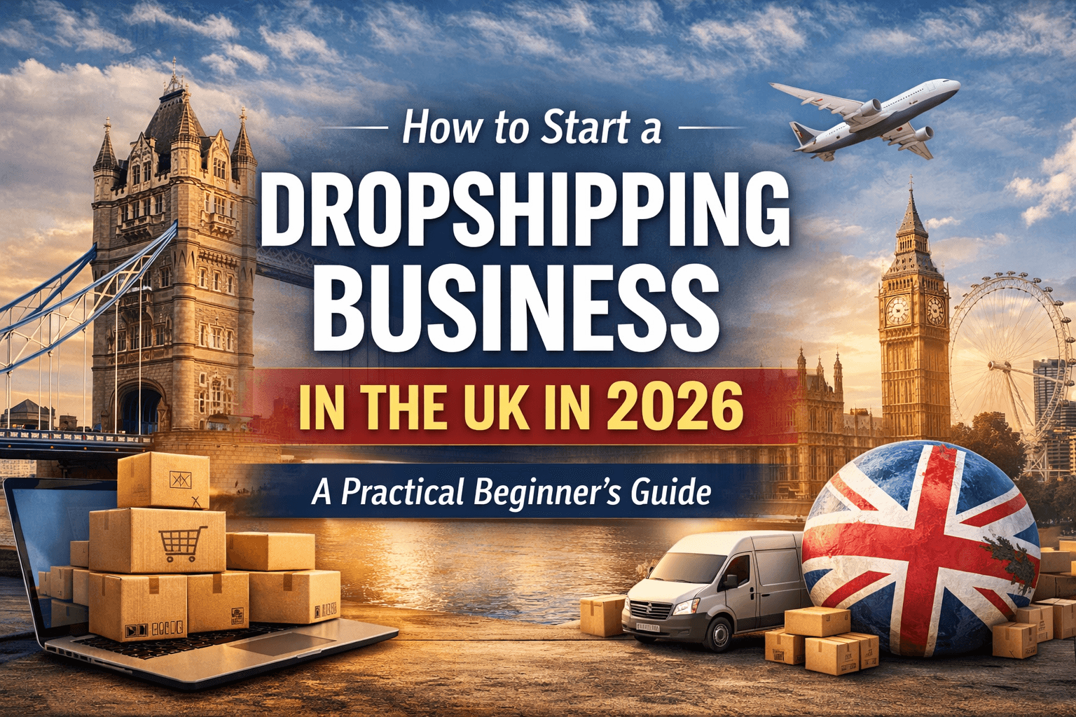 Cover image: How to Start a Dropshipping Business in the UK in 2026: A Practical Beginner’s Guide