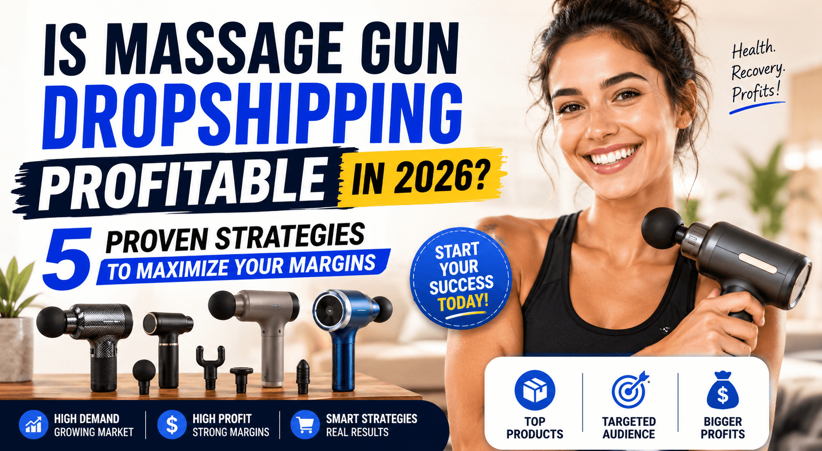 Is Massage Gun Dropshipping Profitable in 2026? 5 Proven Strategies to Maximize Your Margins