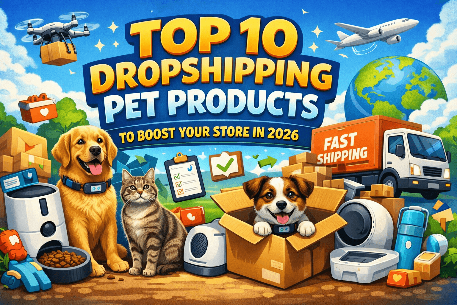 Cover image: Top 10 Best Dropshipping Pet Products to Boost Store Performance in 2026