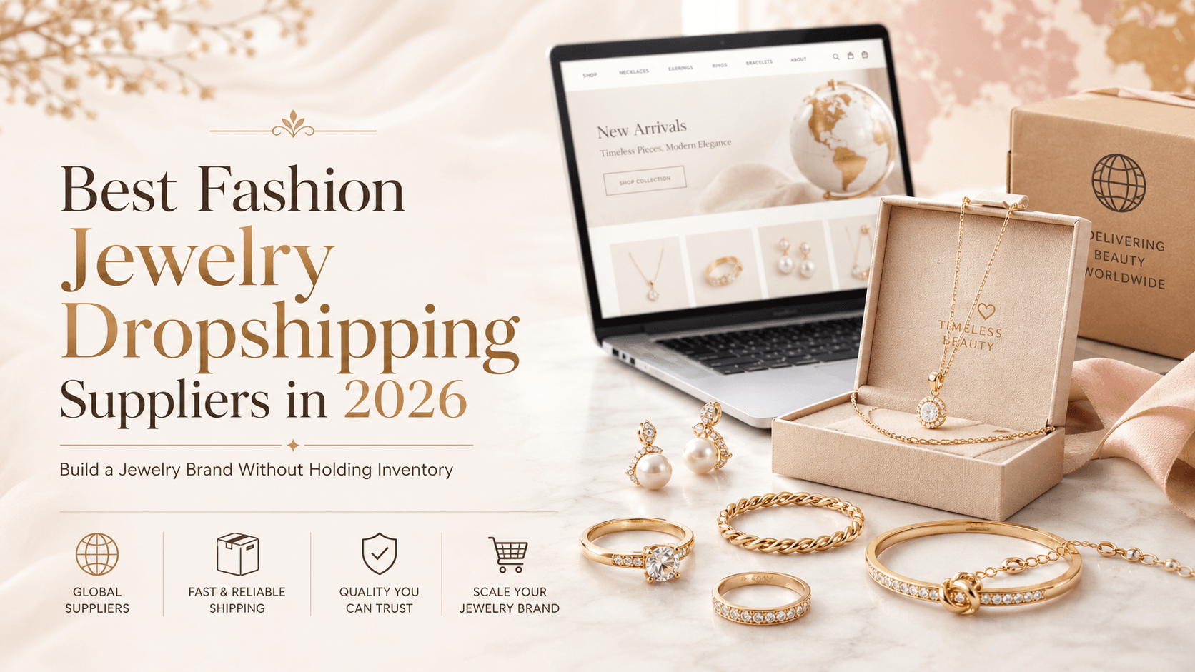 Cover image: Best Fashion Jewelry Dropshipping Suppliers in 2026: Build a Jewelry Brand Without Holding Inventory
