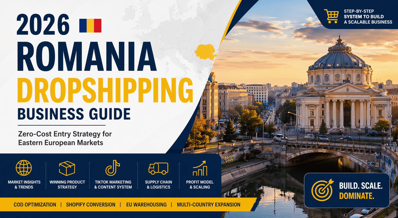 Cover image: 2026 Romania Dropshipping Business Guide: Zero-Cost Entry Strategy