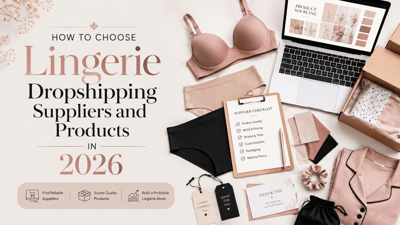 Cover image: How to Choose Lingerie Dropshipping Suppliers and Products in 2026