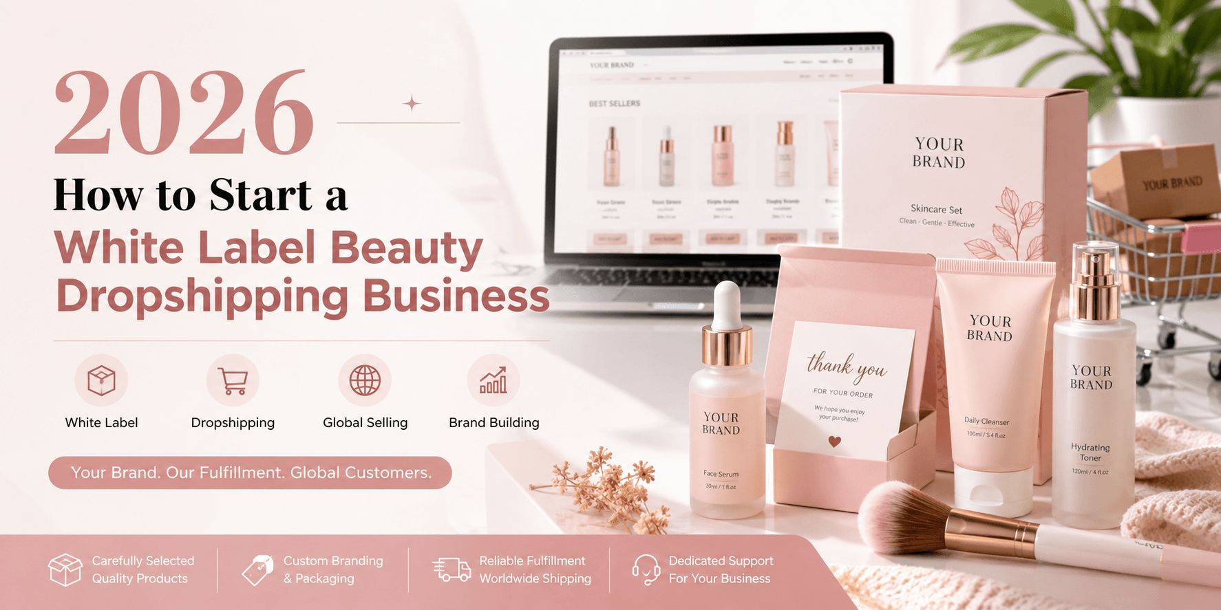 Cover image: How to Start a White Label Beauty Dropshipping Business in 2026