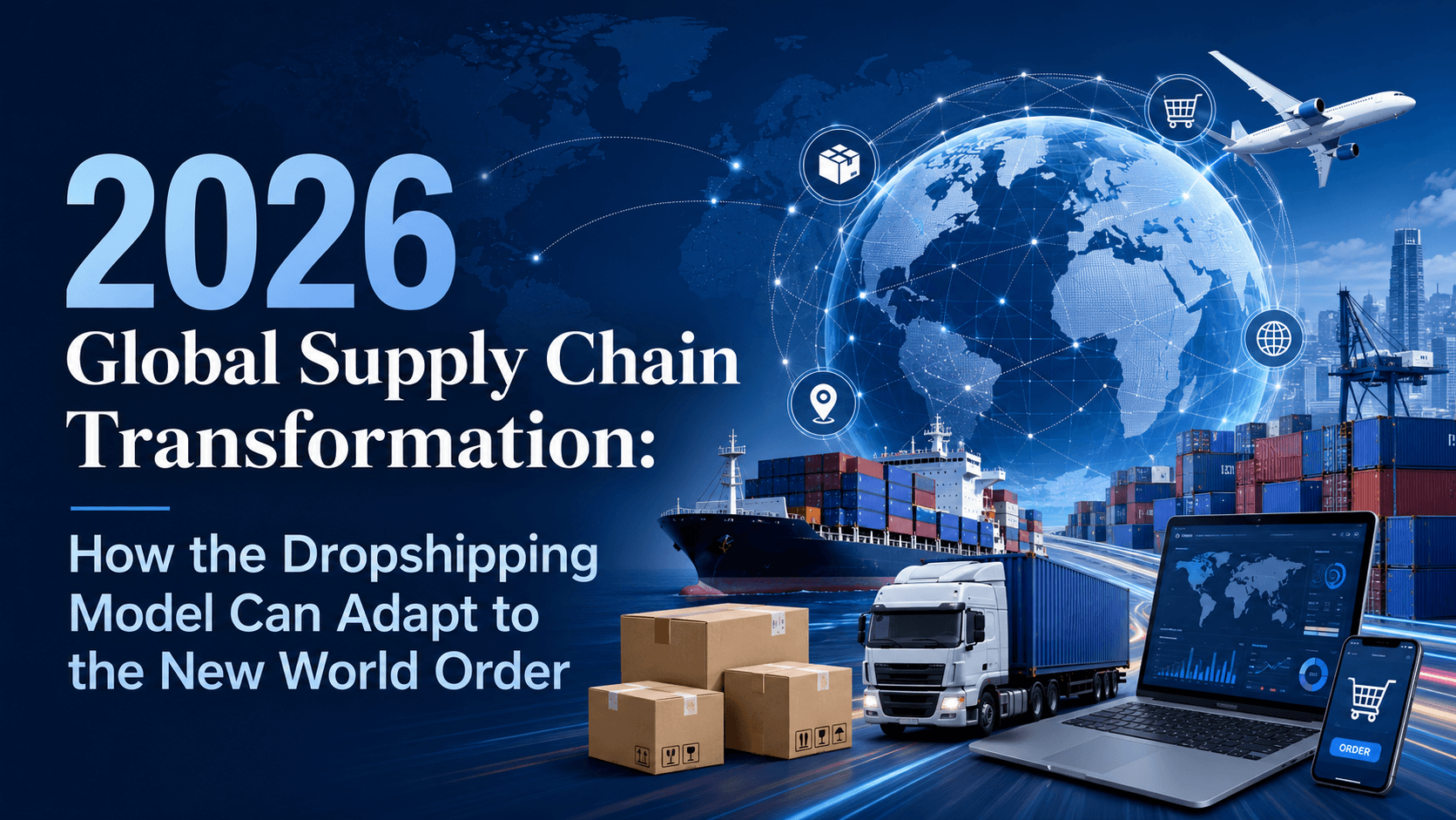 Cover image: 2026 Global Supply Chain Transformation: How the Dropshipping Model Can Adapt to the New World Order
