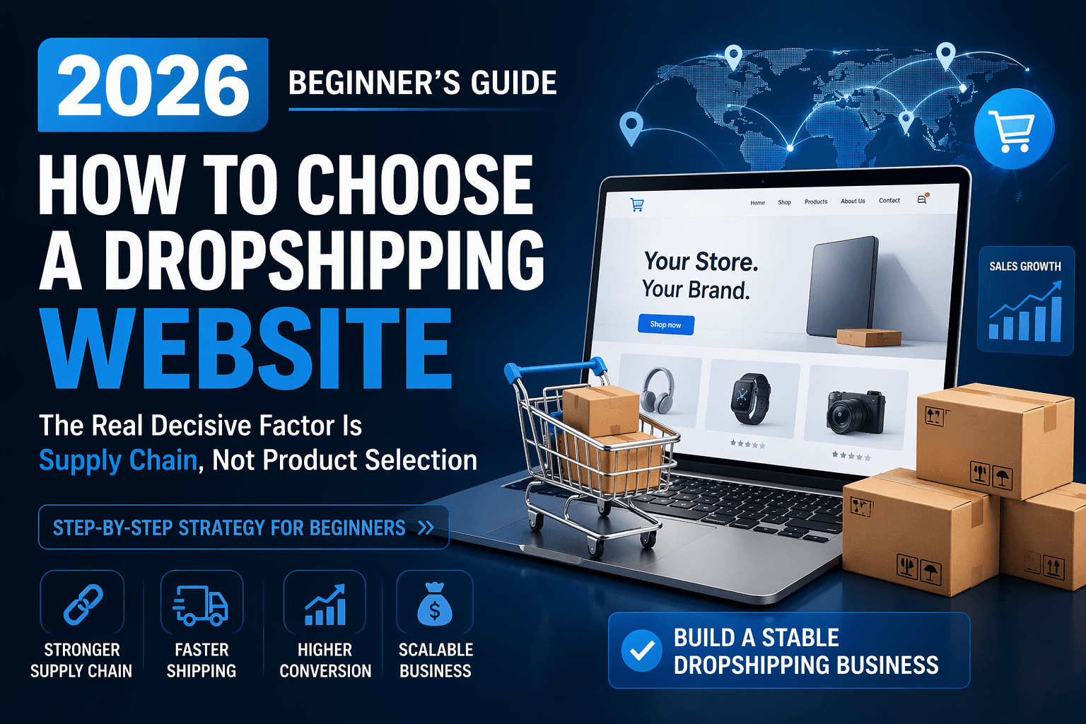 Cover image: How Beginners Choose a Dropshipping Platform in 2026: Complete Practical Guide 