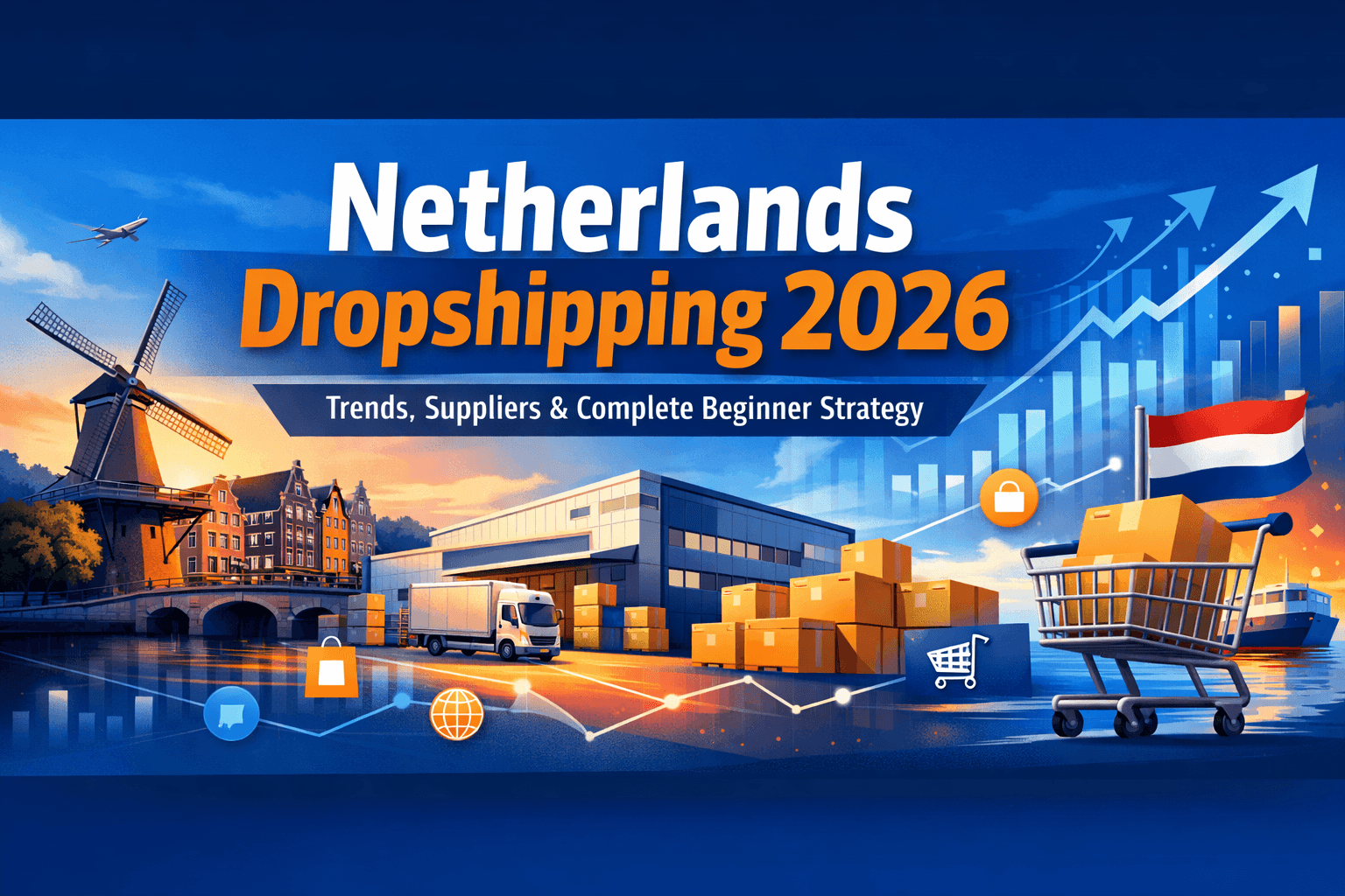 Cover image: Netherlands Dropshipping in 2026: Trends and a Complete Beginner-to-Advanced Guide