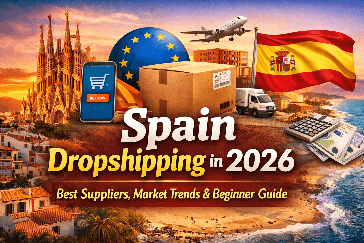 Cover image:  Spain Dropshipping in 2026: Best Suppliers, Market Trends, and a Practical Beginner Guide