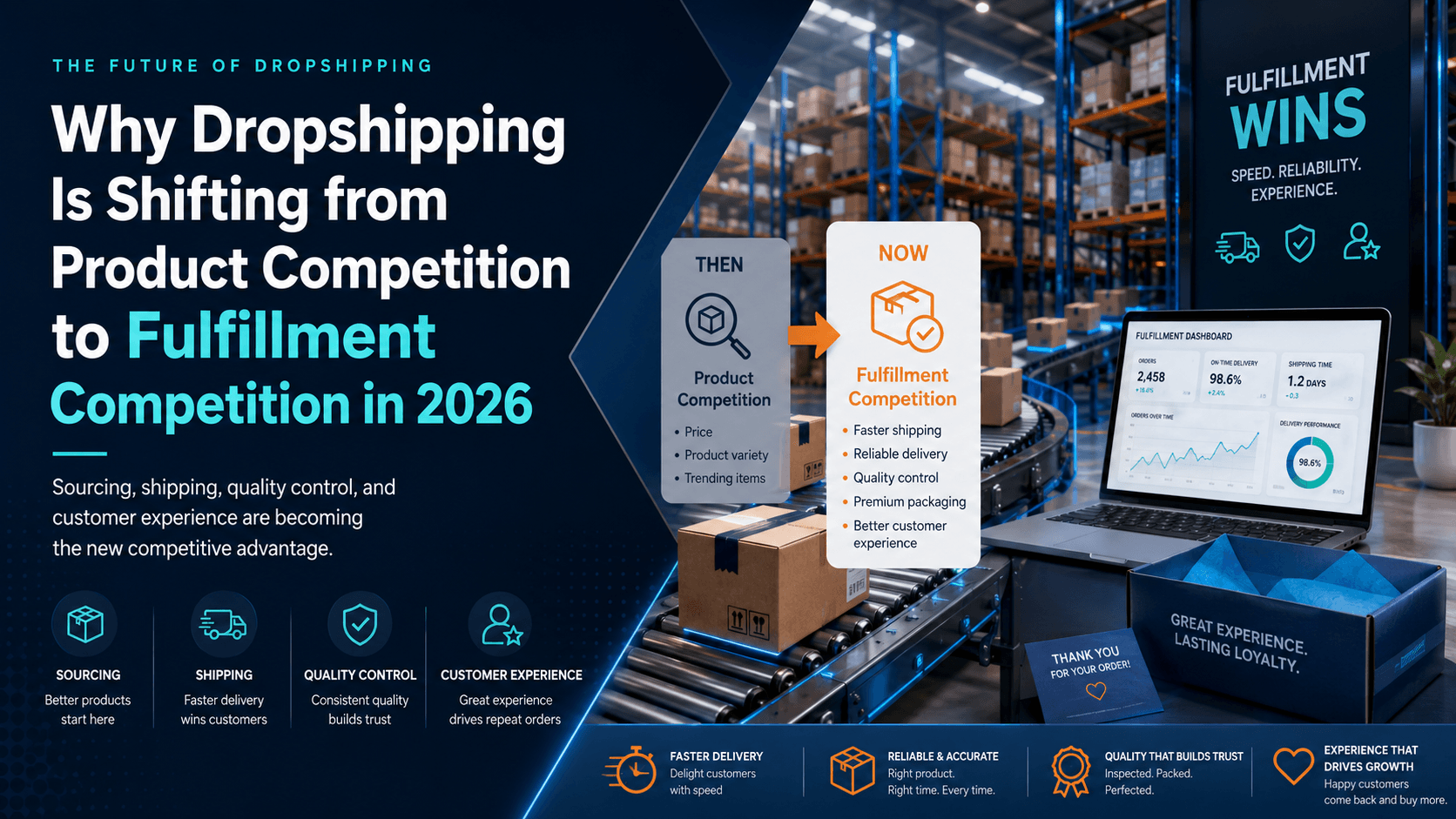 Cover image: Why Dropshipping Is Shifting from Product Competition to Fulfillment Competition in 2026