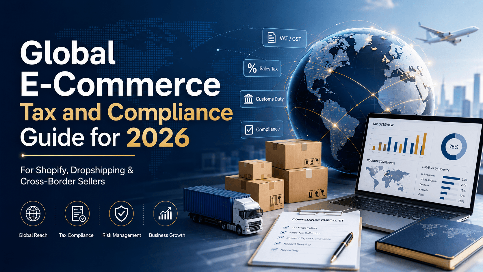 Cover image: Global E-Commerce Tax and Compliance Guide for 2026