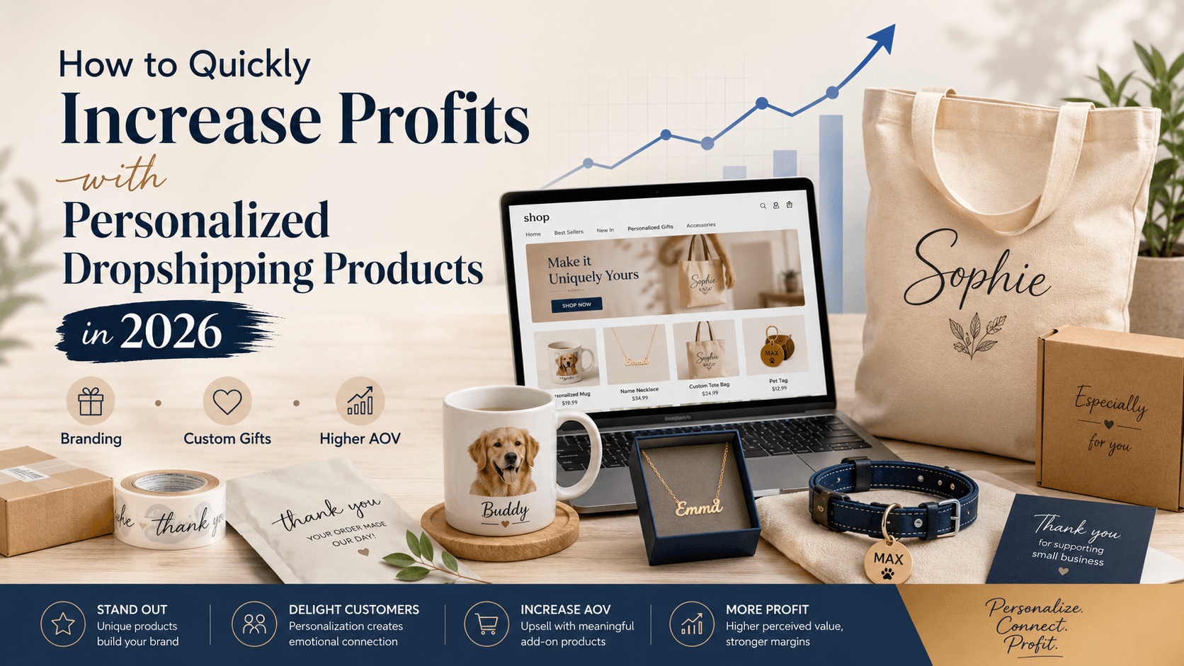 Cover image: How to Quickly Increase Profits with Personalized Dropshipping Products in 2026