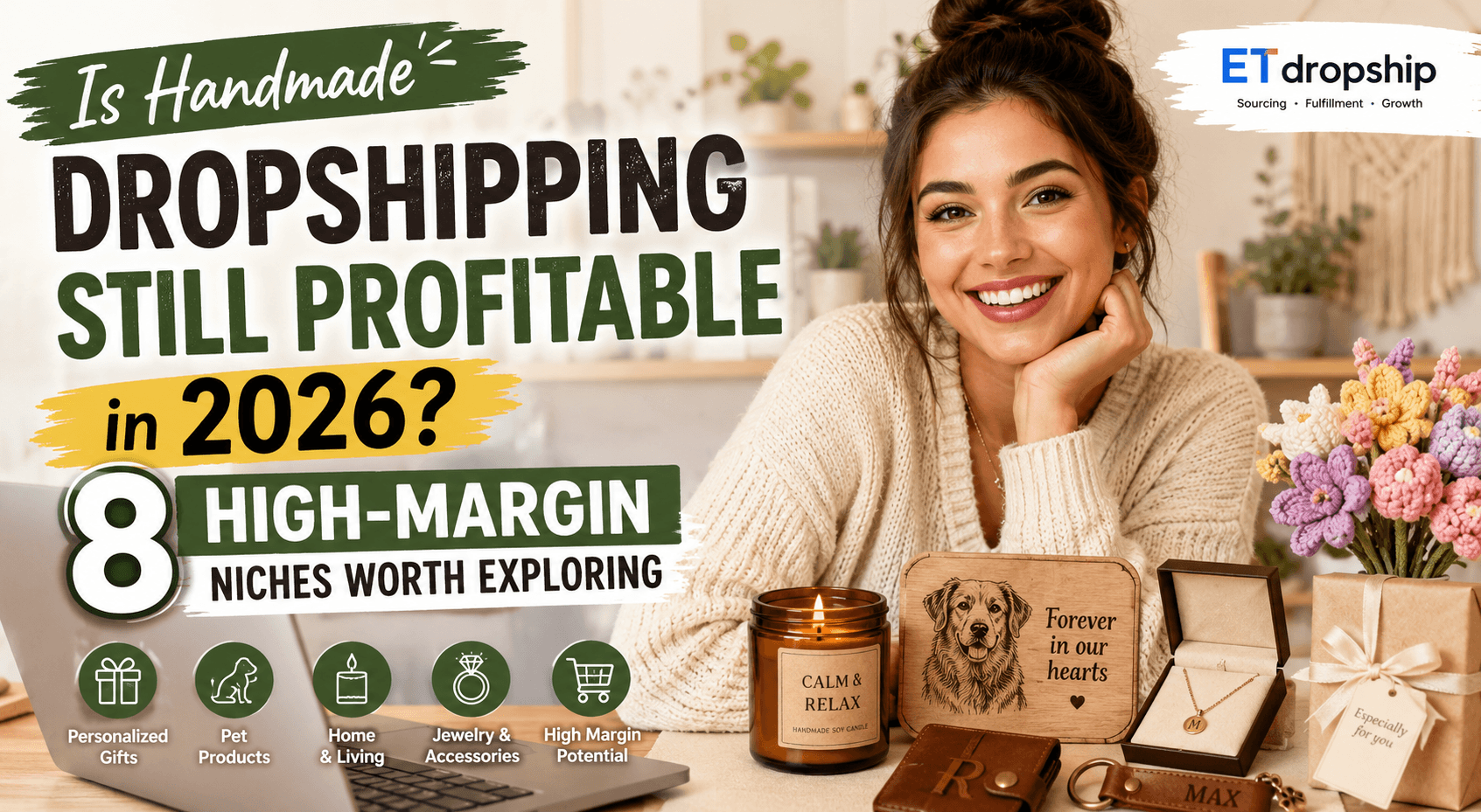 Cover image: Is Handmade Dropshipping Still Profitable in 2026? 8 High-Margin Niches Worth Exploring
