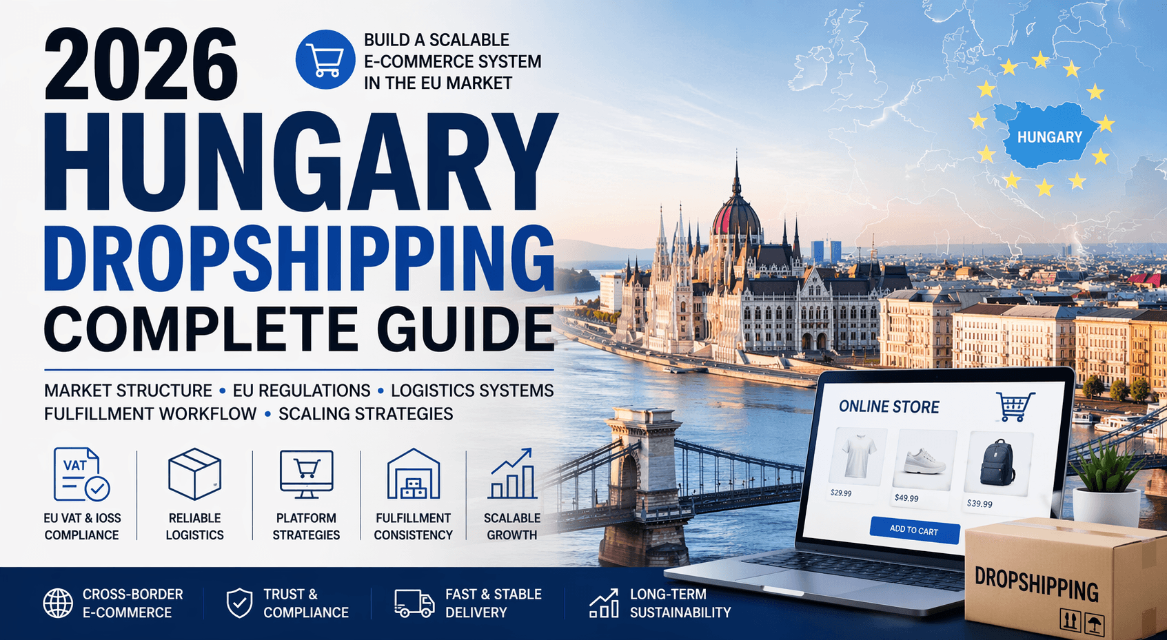 Cover image: 2026 Hungary Dropshipping Complete Guide: Full Execution Workflow for Beginners