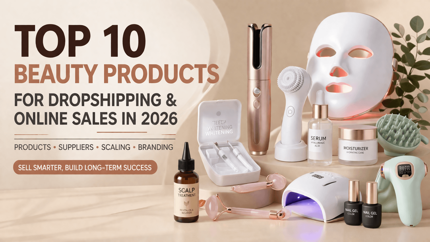 Cover image: Top 10 Beauty Products for Dropshipping and Online Sales in 2026