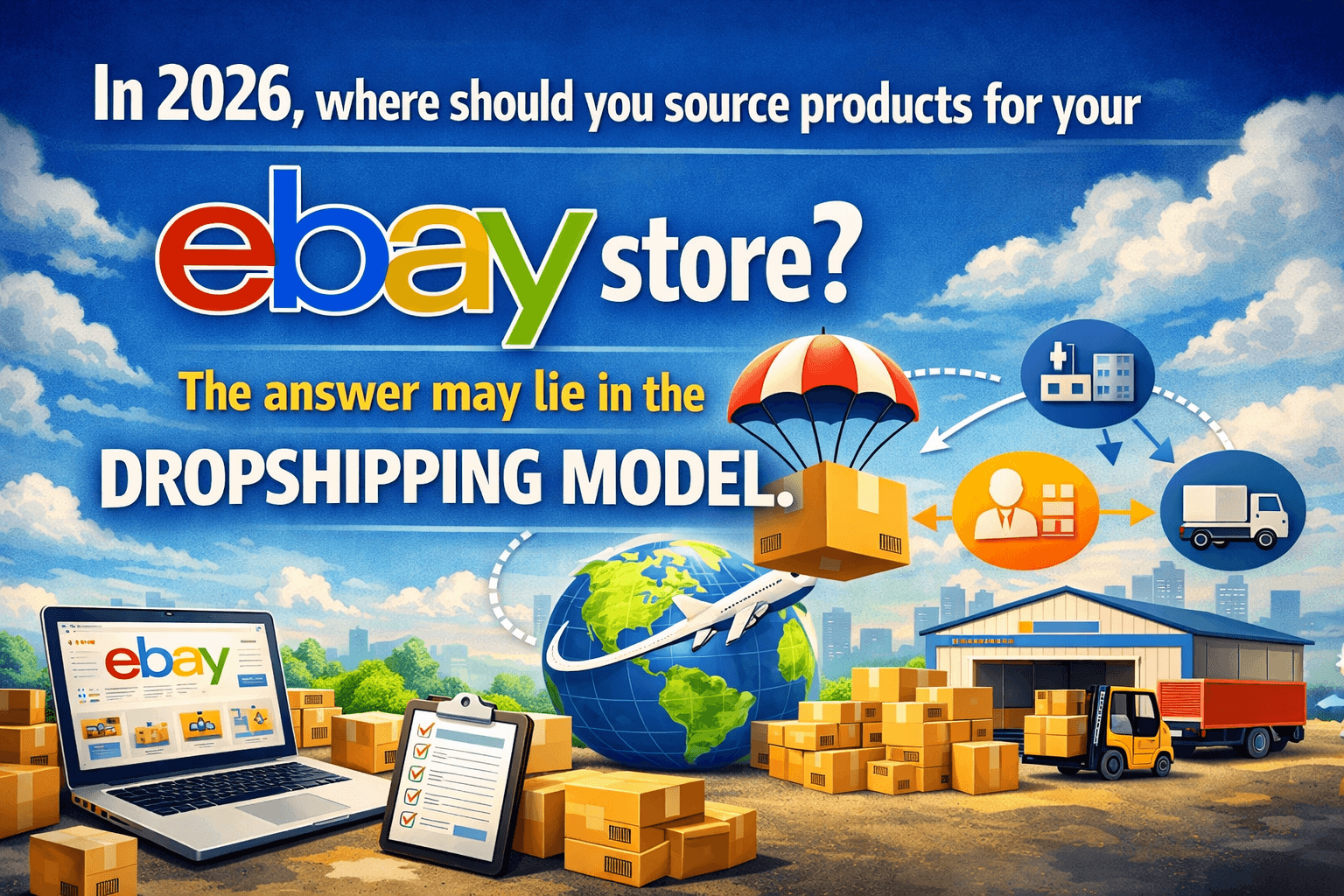 In 2026, where should you source products for your eBay store? The answer may lie in the dropshipping model.